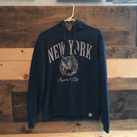 Navy Blue NYCC Hoodie - Individually Australian - Picture 1 of 4